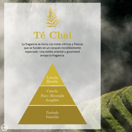 Spray Hogar Té Chai 225 ml Ambar Zen
