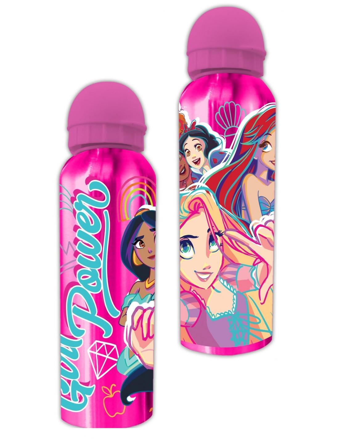 Botella aluminio 500ml Princesas