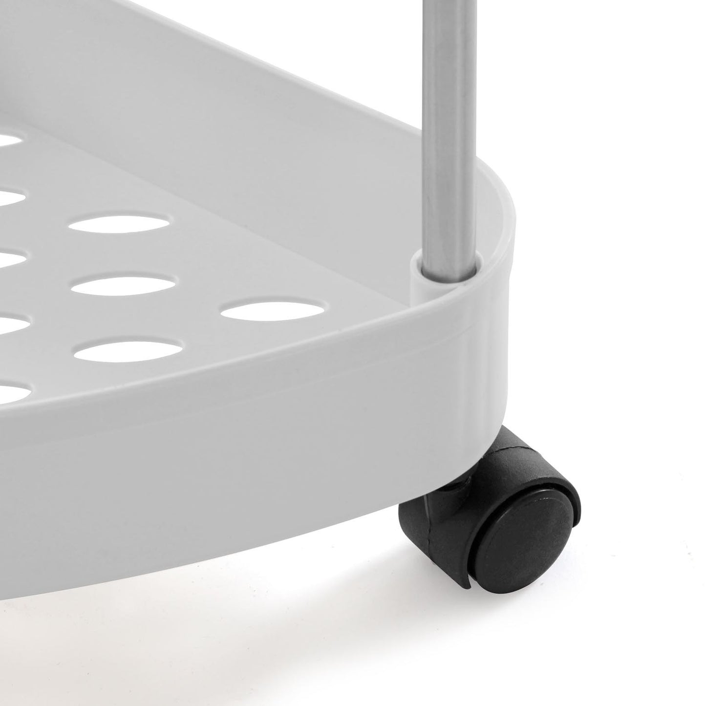 Carro rinconera 4 baldas blanco 89.5cm