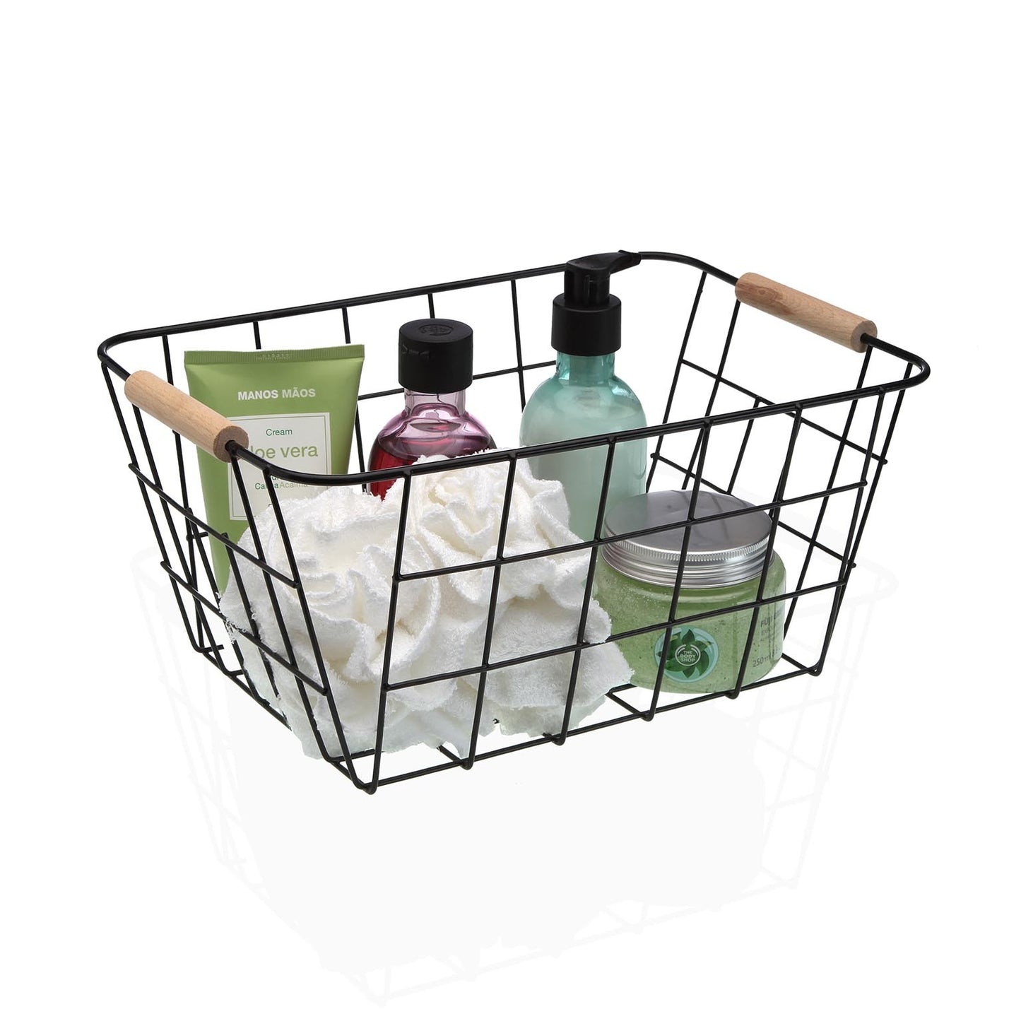 Cesta metal baño 31*21*15.5cm