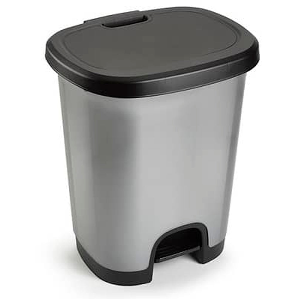 Cubo basura pedal 27L oro