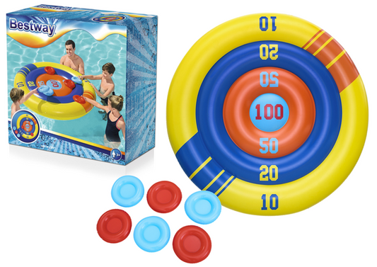 Juego Discos Hinchable 140 Cm