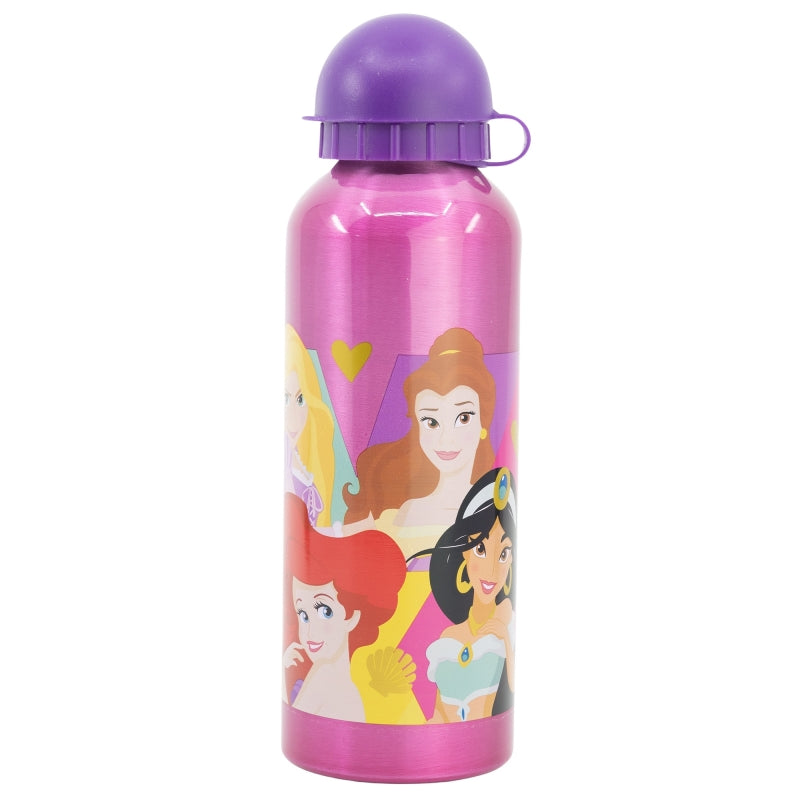 Botella aluminio 500ml Princesas