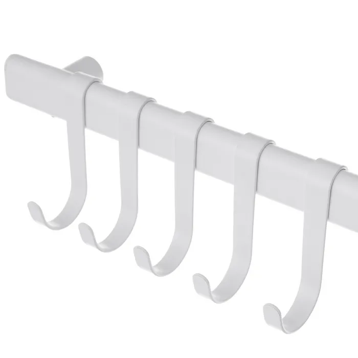 ORGANIZADOR COCINA PARED METAL BLANCO 60 CM