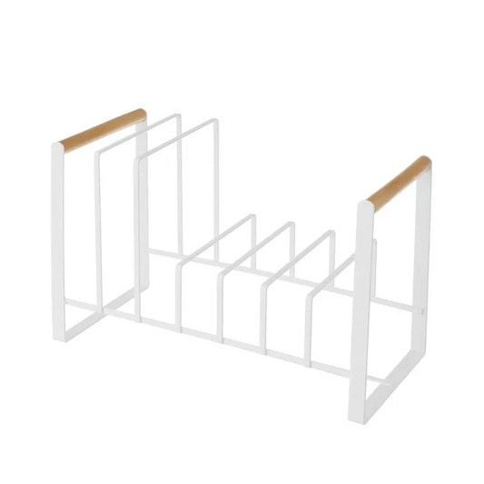 SOPORTE ALMACENAJE METAL BLANCO 32,50 X 16 X 20 CM