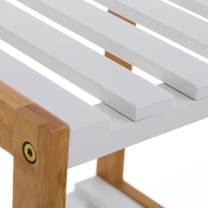 ESTANTERÍA 4 BALDAS BAMBÚ-MDF
34 X 33 X 110 CM
( + medidas )