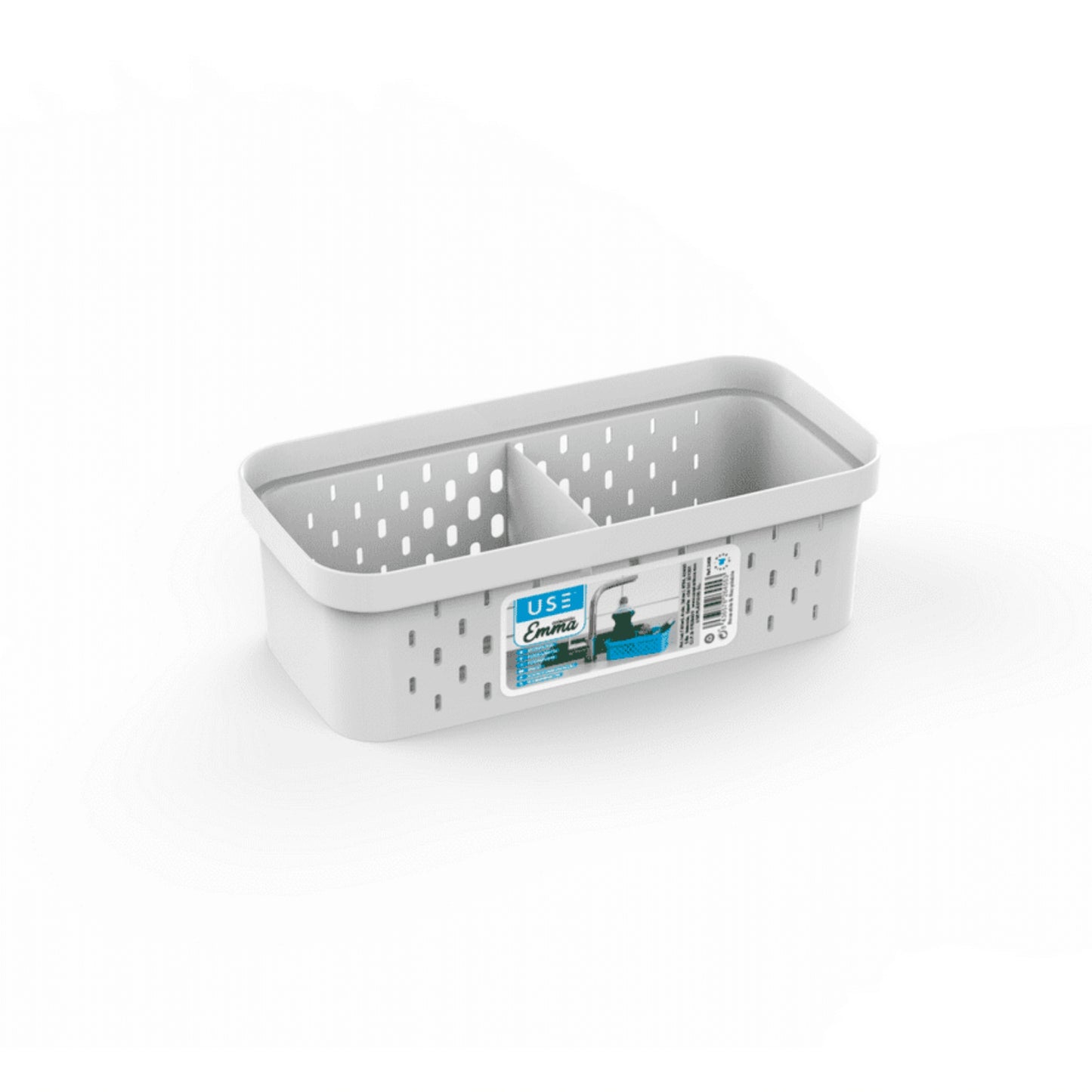 Estropajero Rectangular Emma blanco