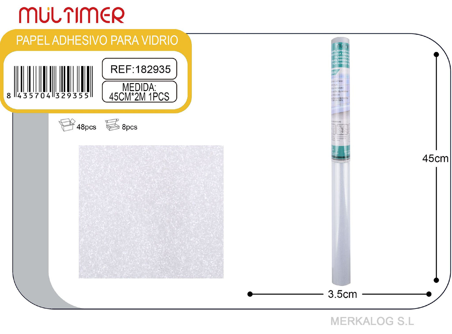 Vinilos para Cristales y Ventanas 45cm*2m