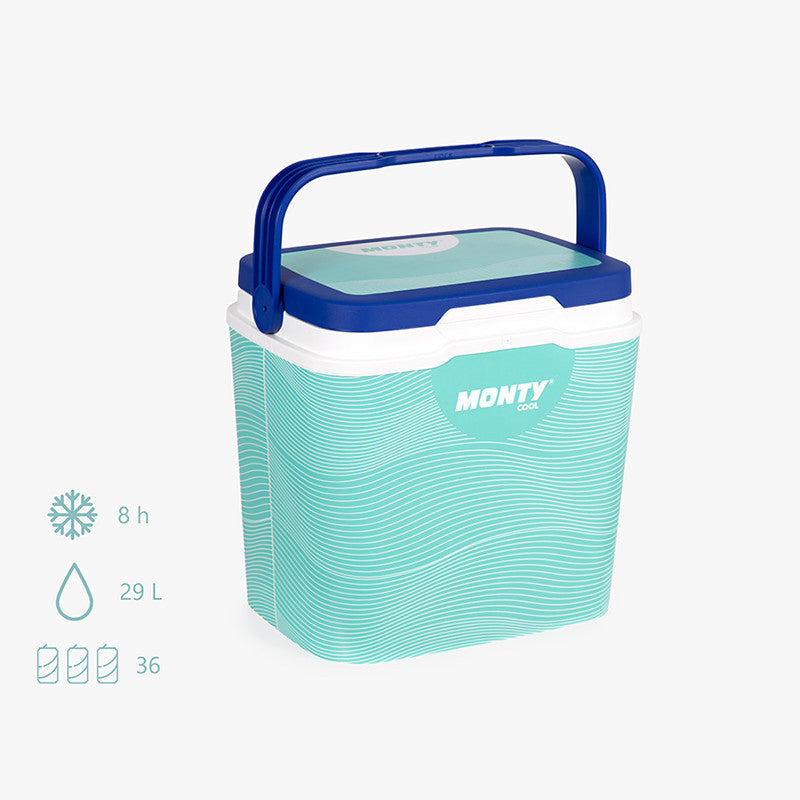 Nevera rígida 29L Monty Ondas 39*29*43cm