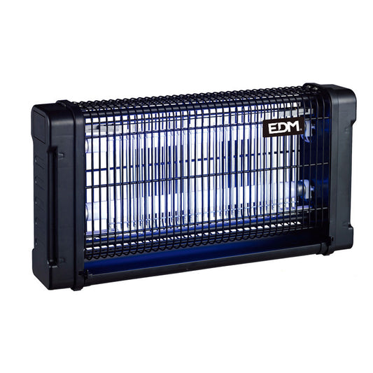 EXTERMINADOR DE INSECTOS PROFESIONAL ELECTRONICO 2x6W 31,6x10x26,5cm 340° COLOR NEGRO EDM