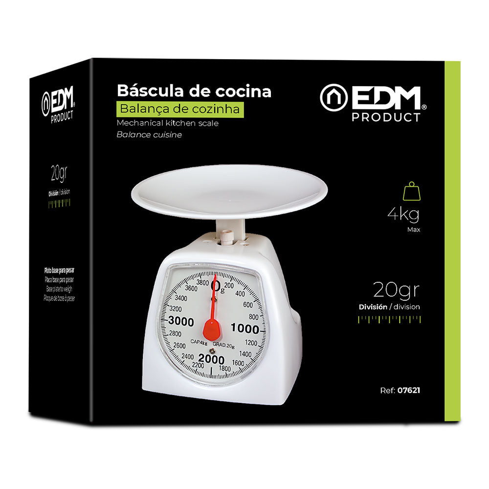 Bascula analogica cocina max.4kg