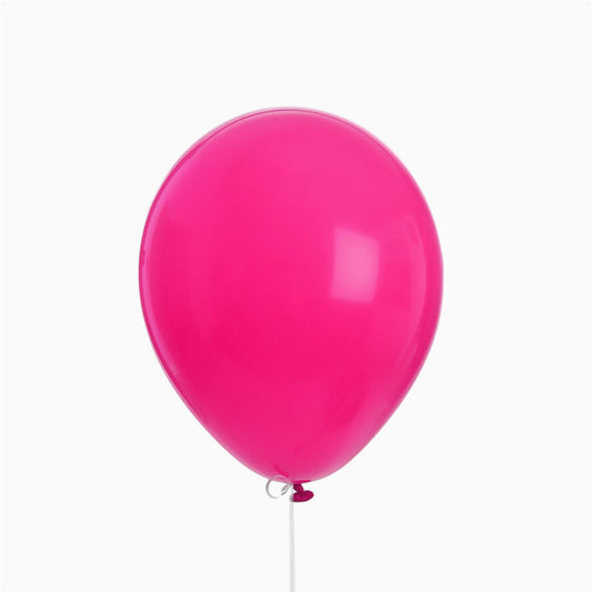 Globo látex fucsia 30cm