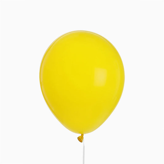 Globo látex amarillo 30cm