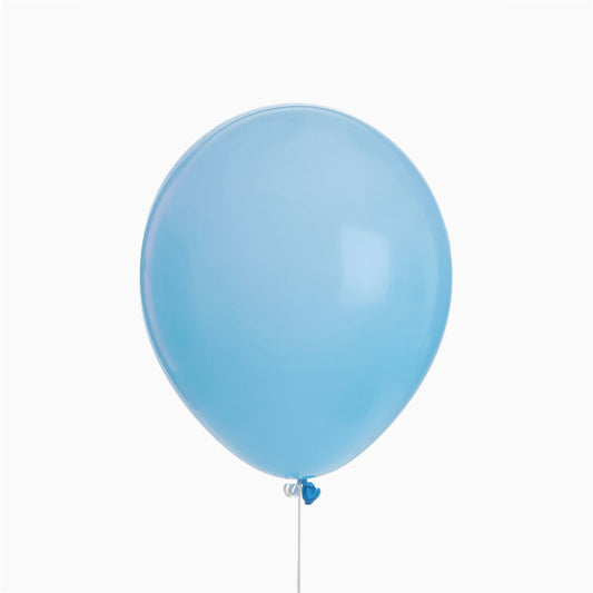 Globo látex azul claro 30cm