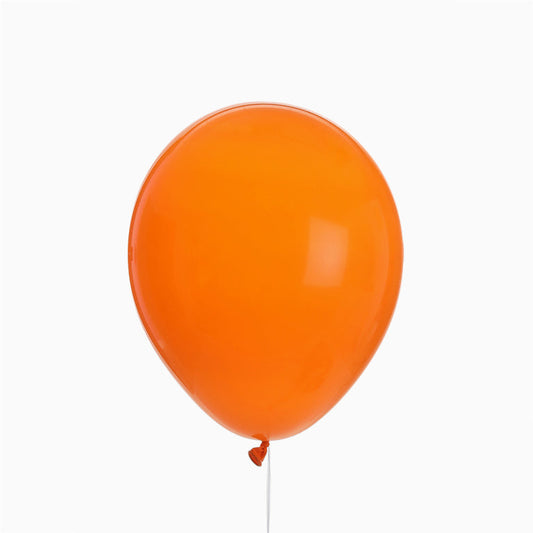 Globo látex naranja 30cm