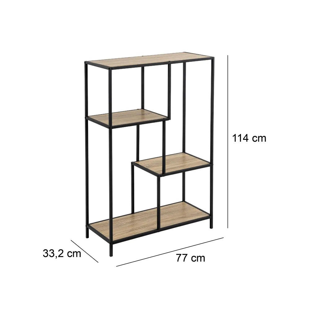 Estanteria 3 baldas pb-metal 77*33*114cm