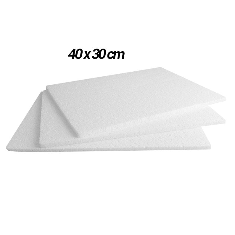 Plancha porexpan 40*30*0,9cm 3pcs