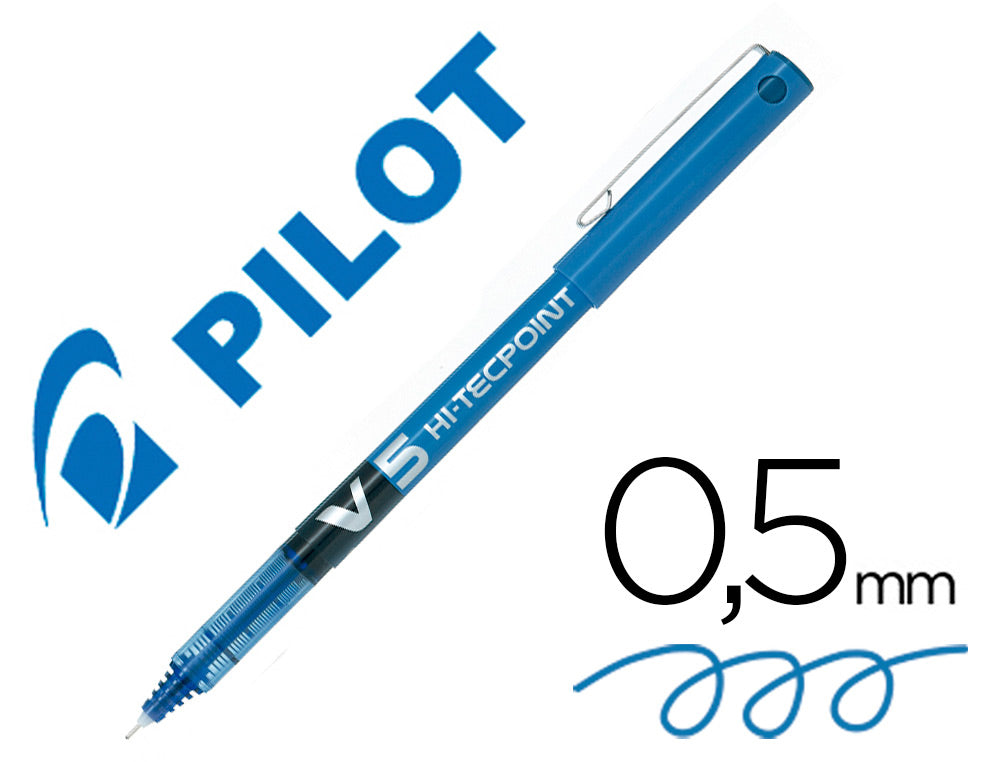 PILOT PUNTA FINA V-5 ( + colores )