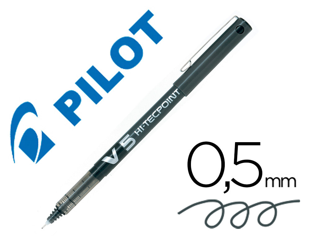 PILOT PUNTA FINA V-5 ( + colores )