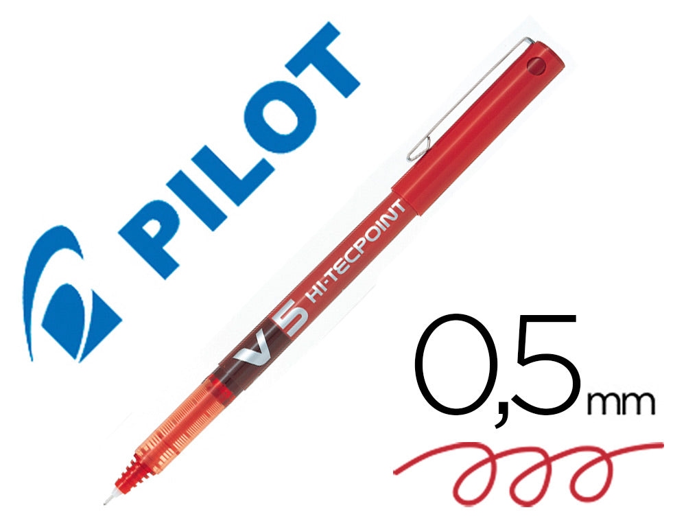 PILOT PUNTA FINA V-5 ( + colores )