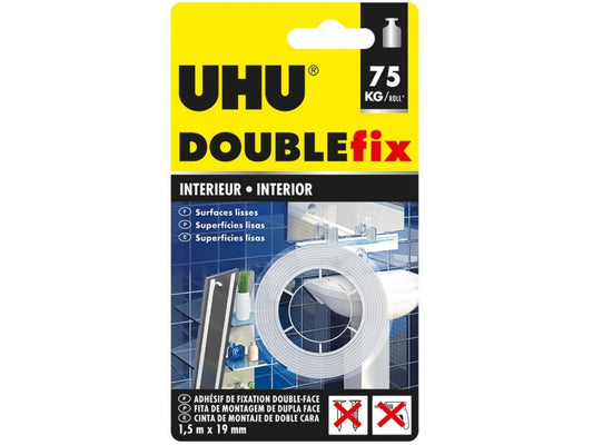 UHU Doublefix interno 75 kg/rotolo