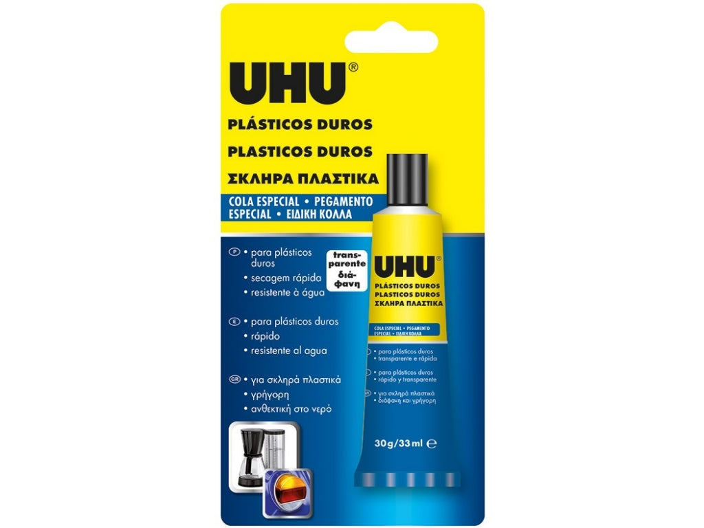 UHU Plasticos duros 30g/33ml