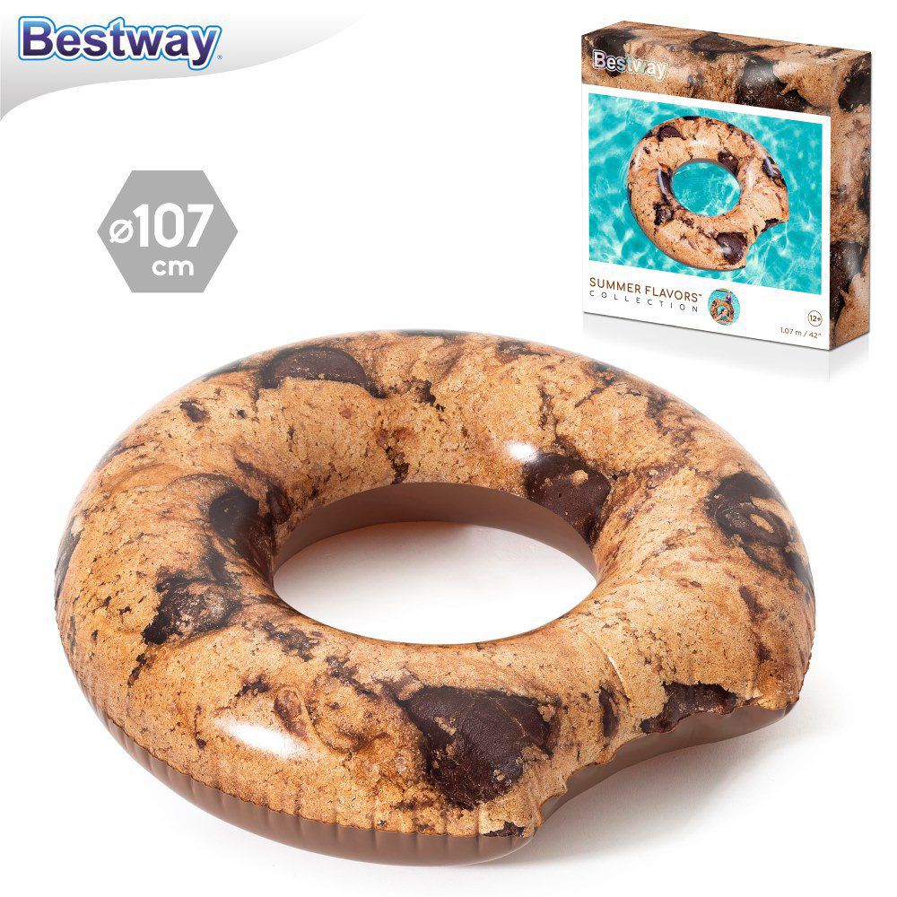 CIRCULAR COOKIE HINCHABLE 107 CM CAJA IMPRESA