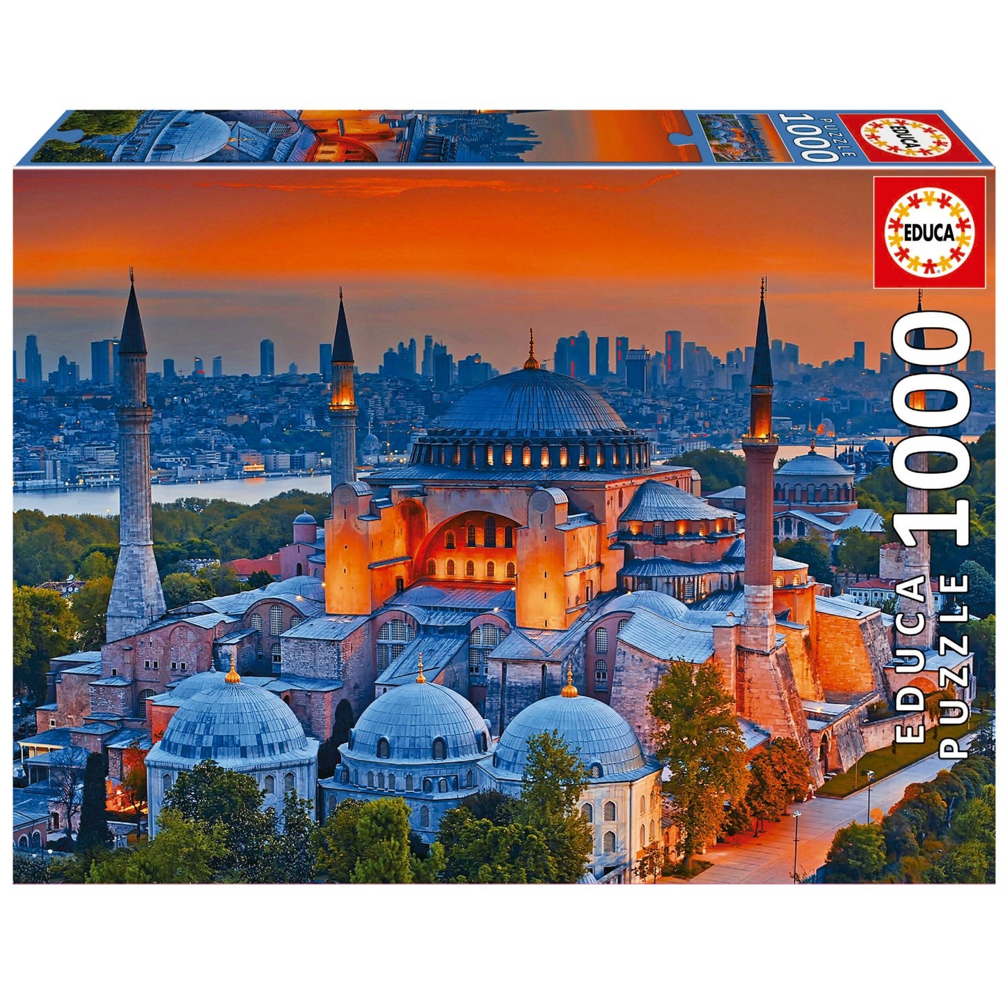 Puzzle Hagia Sophia, Estambul 1000pzs