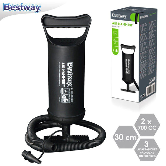 Inflador manual Bestway 30cm