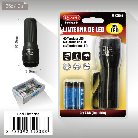 Linterna de led