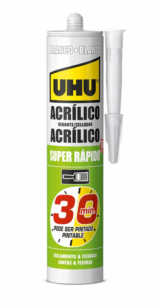 UHU Sigillante acrilico ultrarapido 440g