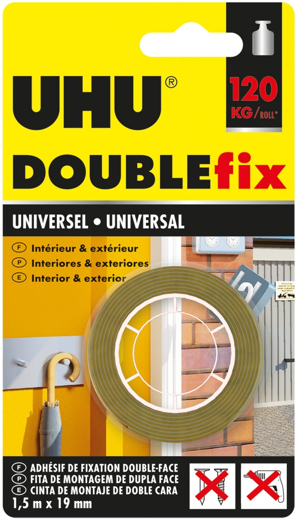 UHU Doublefix universal 120kg/roll