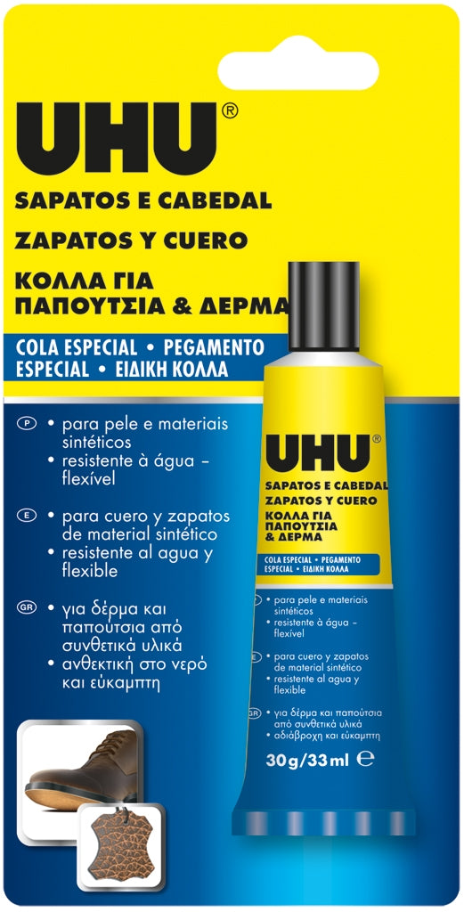 UHU Zapatos y cuero 30g/33ml