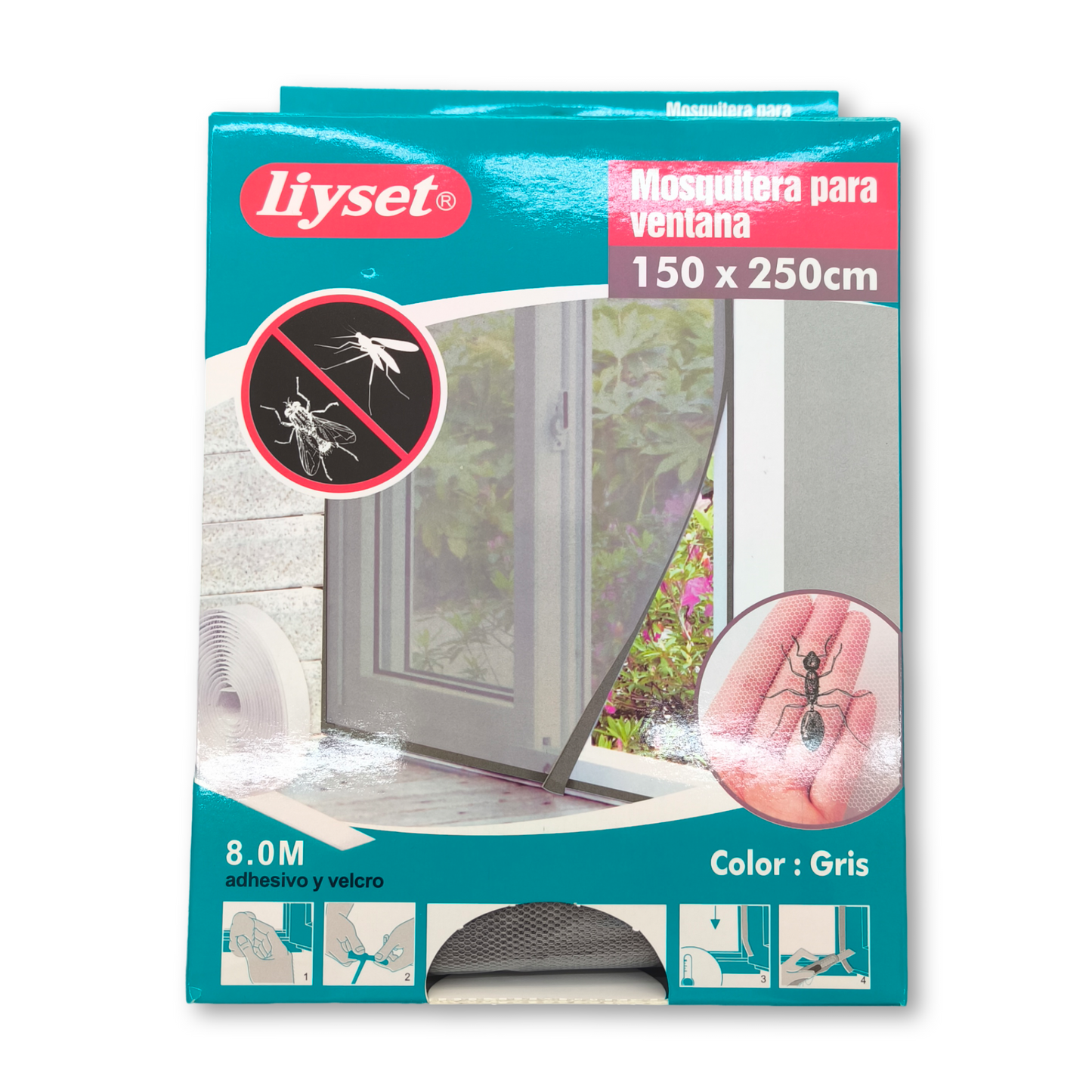 Mosquitera para ventana de 150*250cm blanco