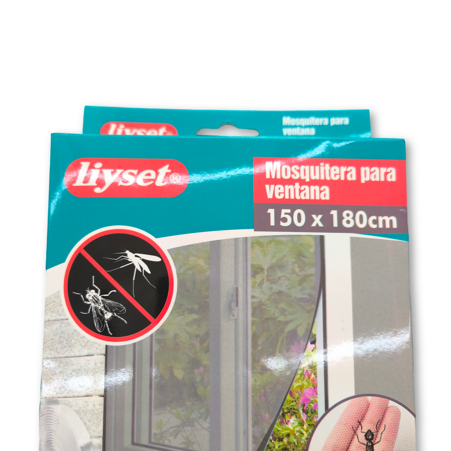 Mosquitera para ventana de 150*180cm gris