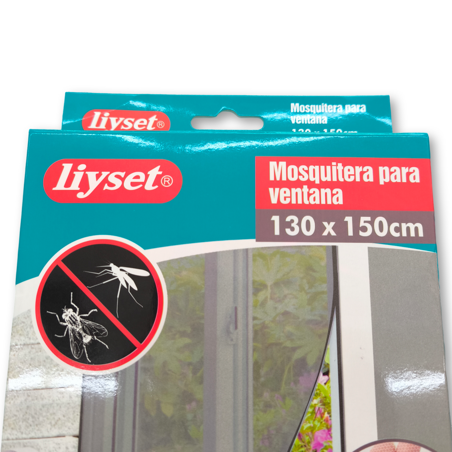 Mosquitera para ventana de 130*150cm gris