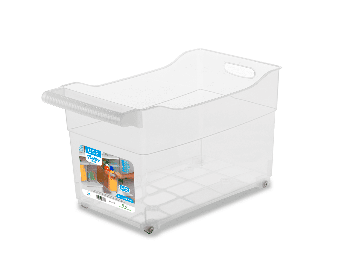 Carrito Multiusos Trolley Box Nº2 transparente