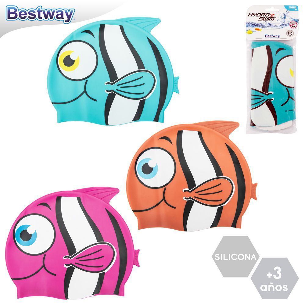 Gorro de baño BESTWAY de pez