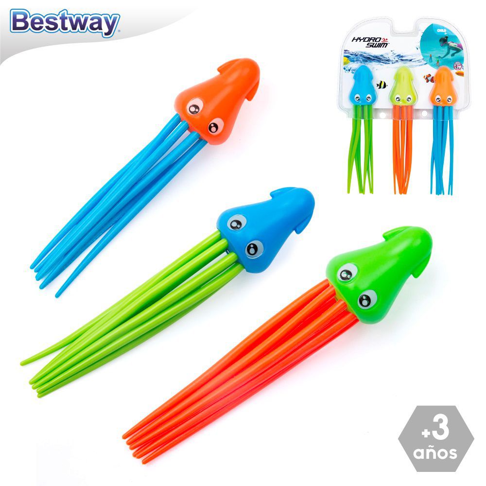 Juego piscina Bestway calamares