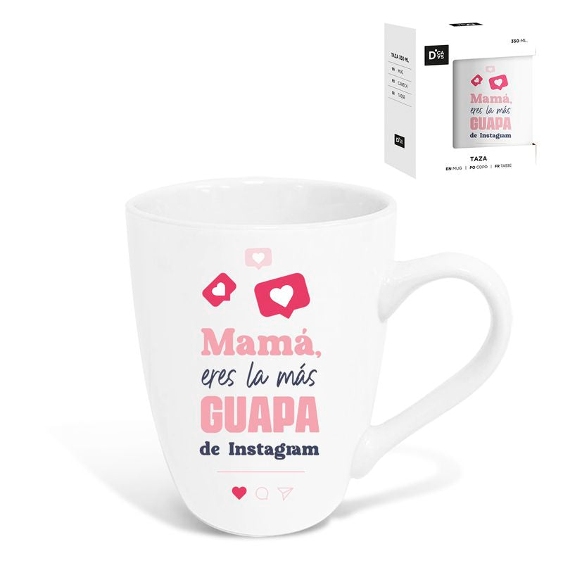 Taza cerámica de 344 ml para mama