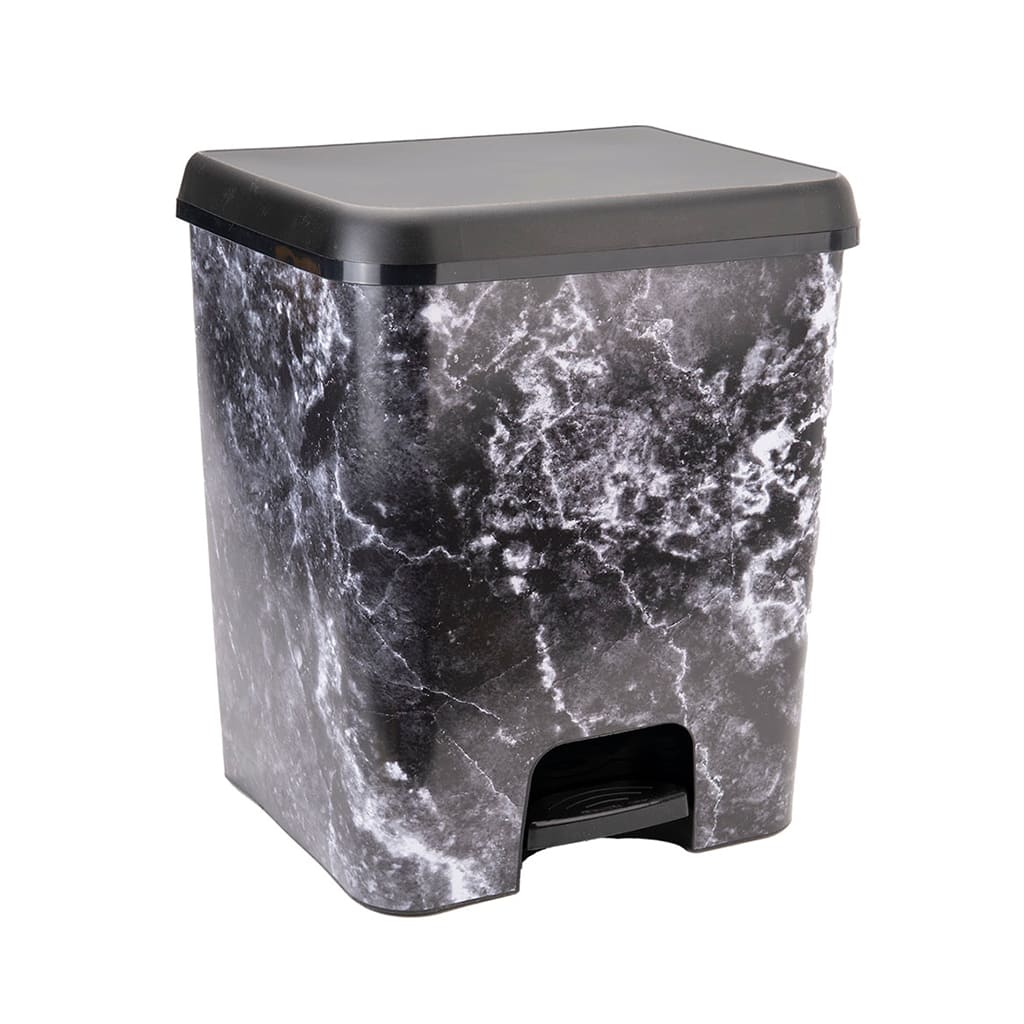 Cubo de Pedal Dúo Ecológico IML Marmol 52L.