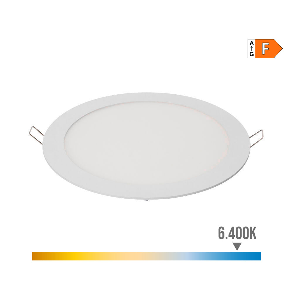 Downlight LED empotrable redondo 12W