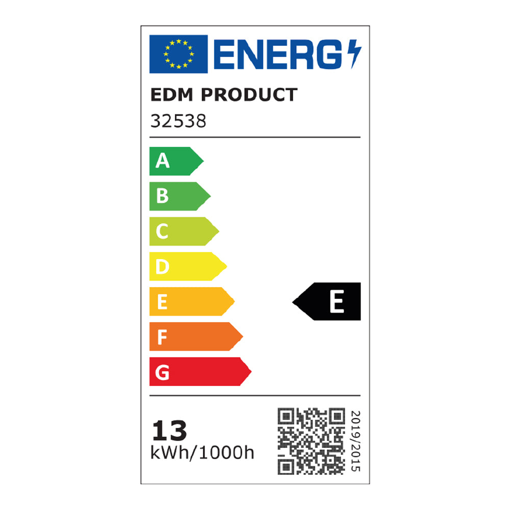 Aplique redondo exterior led 13w c/sensor luz fria