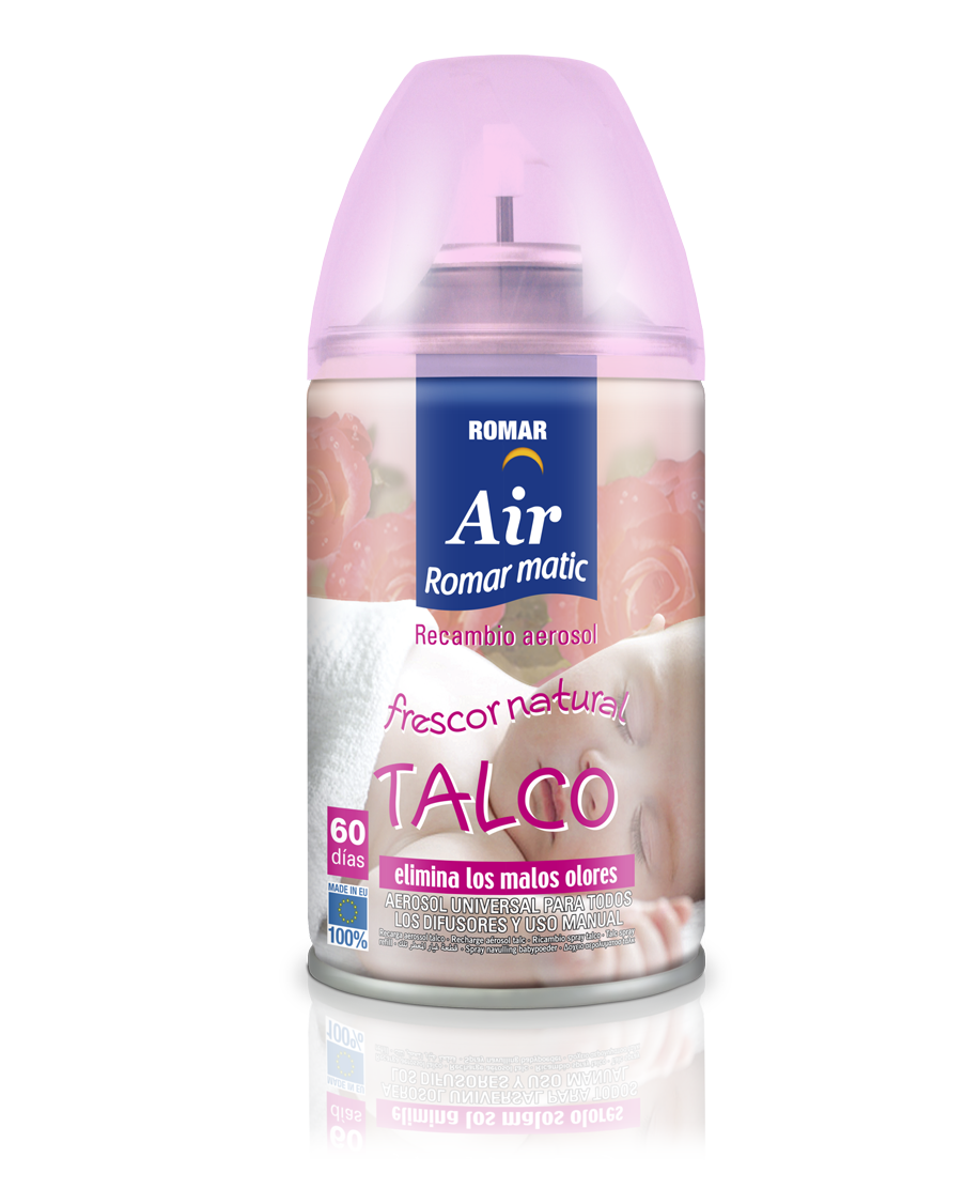 Recambio Aerosol Automático Talco 335cc