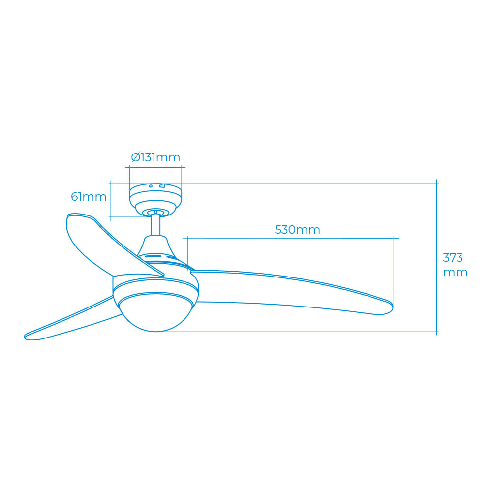 Ventilador de techo Egeo Ø122cm