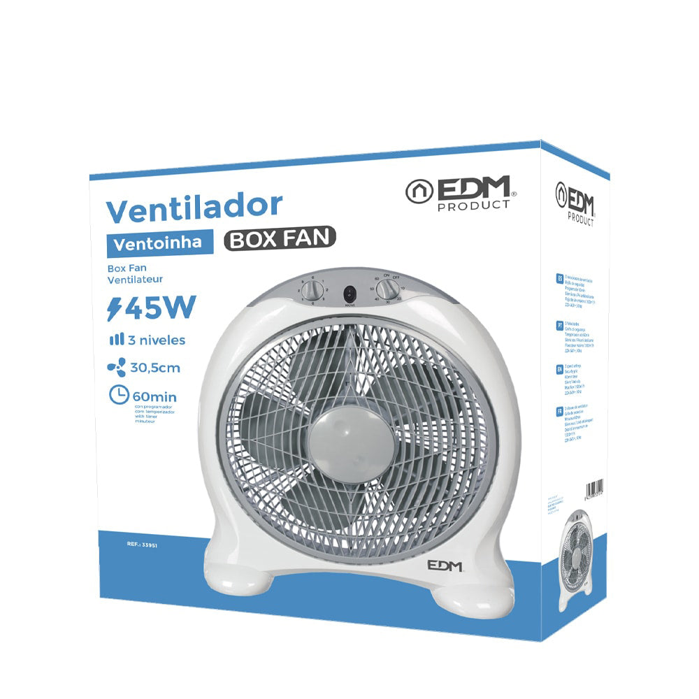 Ventiladro box fan 45w