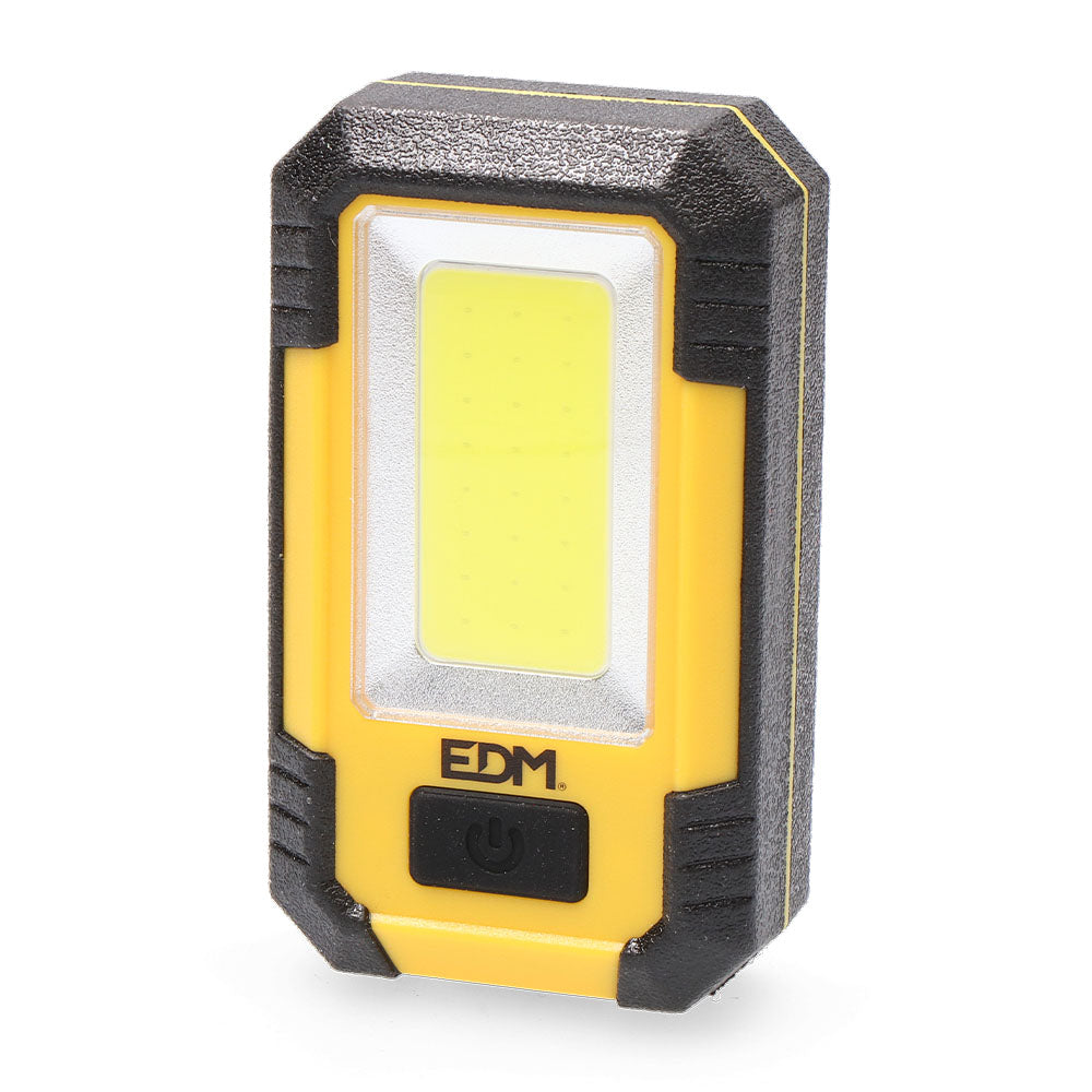 Linterna led cob 8w recargable