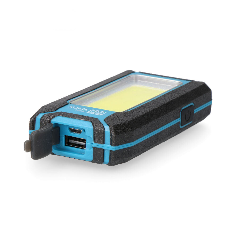 Linterna led cob 8w profesional recargable Koma Tools