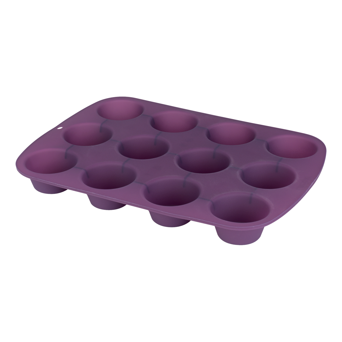 Molde muffi silicona VIOLETT 35x25x3.5cm