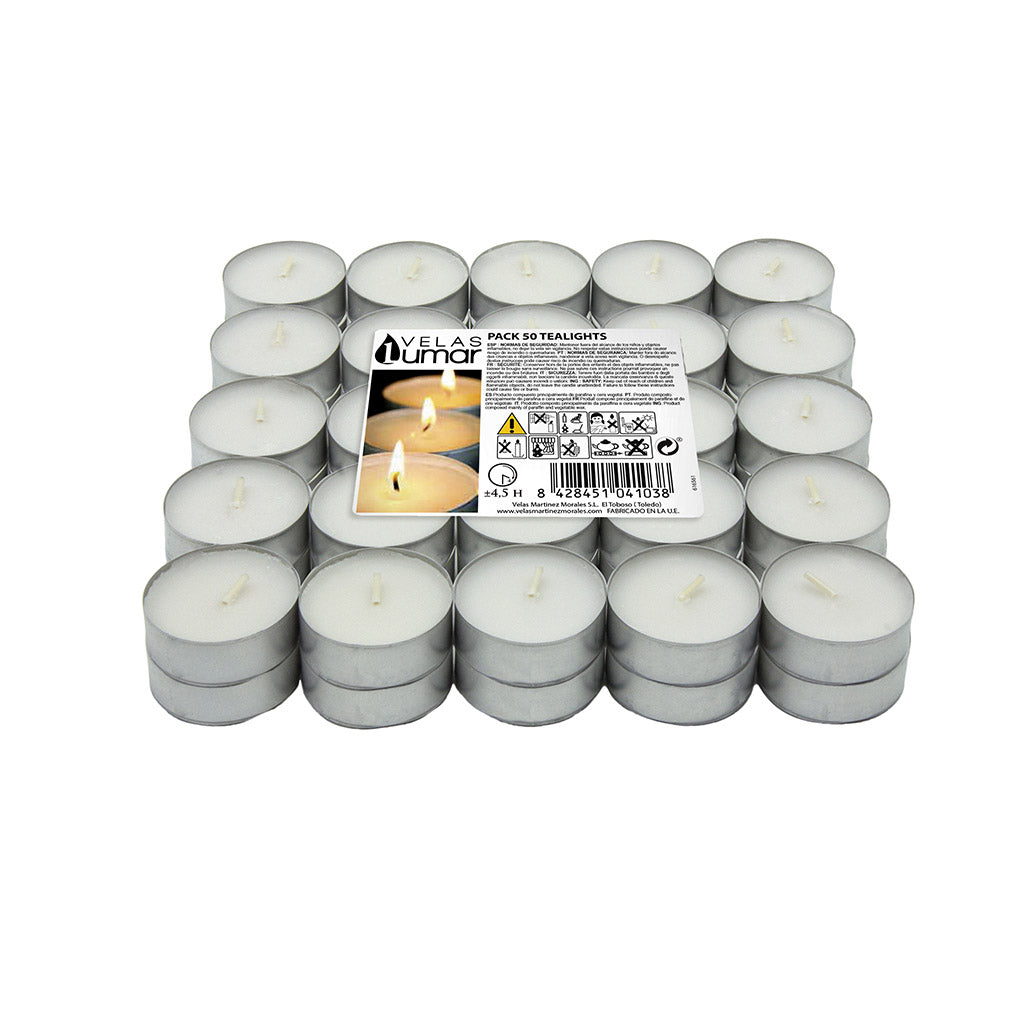 Pack 50 Tealights